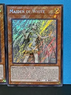 3x Maiden Of White | SDWD-EN041 | Secret Rare | HOLO BLEED! | NM | YuGiOh! - Image 4