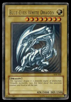 Blue-Eyes White Dragon SDK-001 Ultra Rare Starter Deck: Kaiba Yu-Gi-Oh 2002 - Image 1