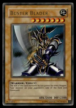 Buster Blader PSV-050 Ultra Rare Pharaoh's Servant Yu-Gi-Oh 2002 - Image 1