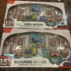 Pokemon 151 Blooming Waters Premium Collection Scarlet Violet NEW - Image 1
