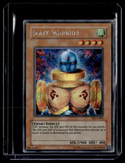 Slate Warrior WC4-003 Yu-Gi-Oh! World Championship Tournament 2004 Yu-Gi-Oh - Image 1