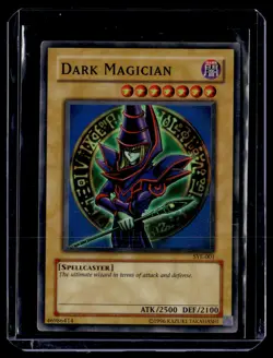 Dark Magician SYE-001 Super Rare Starter Deck: Yugi Evolution Yu-Gi-Oh 2004 - Image 1