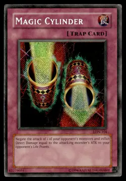 Magic Cylinder LON-104 Secret Rare Labyrinth of Nightmare 2003 YuGiOh - Image 1