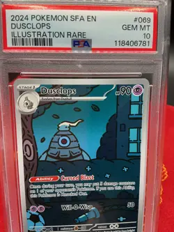 Dusclops - 069/064 Illustration Rare Pokemon Shrouded Fable English PSA 10 - Image 3