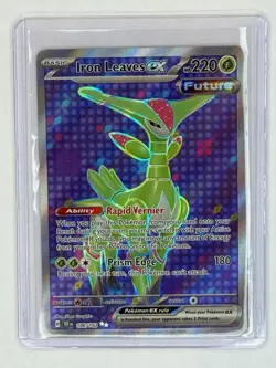 Pokemon Iron Leaves ex 186/162 Sv05: Temporal Forces Holo - Image 1
