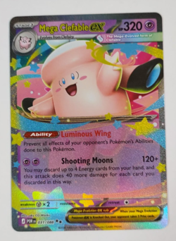 Mega Clefable EX 031/088 Perfect Order Holo Rare Pokemon Card NM - Image 1