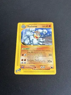 Pokemon Card Skyridge E Series Machamp 16/144 WOTC Near Mint NM - Image 3