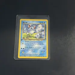 Pokemon Card - Neo Genesis Marill 66/111 WOTC - NM - 1st Edition - - Common - Image 1