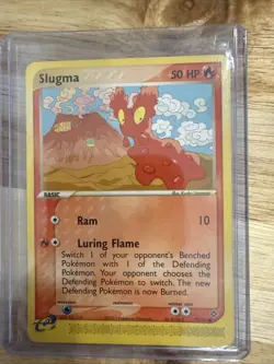 Slugma 72/97 EX Dragon Pokemon Card Lp - Image 1