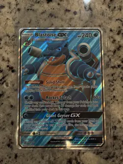 JUMBO OVERSIZED Blastoise GX - (Black Star Promos) SM189 Promo Cards Holo - Image 2
