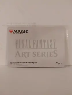 Ruinous Ultimatum Art Card (Gold-Stamped Signature) - Art Series: FINAL FANTASY - Image 2