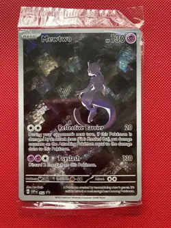 Sealed Mewtwo SVP52 151 UPC Promo Card Rare Pokemon TCG Near Mint Condition - Image 1