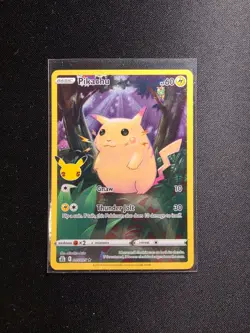 Pikachu - 005/025 / Holo Rare Celebrations NM Pokemon Card - Image 1