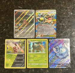 Pokemon (5 Card) Lot - Vintage, Mid-Era, Modern, IR, SIR, Promos, Holo Rares - Image 1