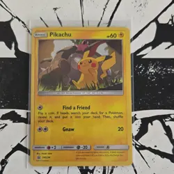 Pokemon Pikachu SM234 Promo Holo Card Basic 60 HP 2019 English TCG - Image 1