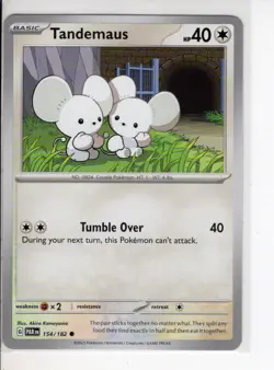 TANDEMAUS PARADOX RIFT SET POKEMON CARD 154/182 NM/M - Image 1
