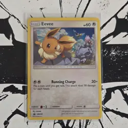 Pokemon Eevee SM235 Promo Holo Card Basic 60 HP 2019 English TCG - Image 1