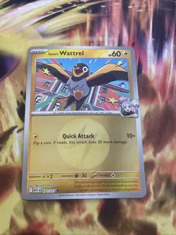 Iono's Wattrel 071/217 ASC Lightning Energy Reverse Holo Pokemon Card NM - Image 1