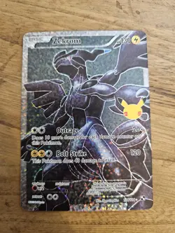 Zekrom Celebrations Classic Collection Holofoil Card 114/114 NM - Image 1