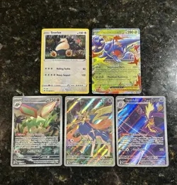 Pokemon (5 Card) Lot - Vintage, Mid-Era, Modern, IR, SIR, Promos, Holo Rares - Image 1