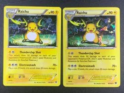 Raichu 49/162 Rare Breakthrough Rare Pokemon Card 2015 NonHolo & Holo - Image 1