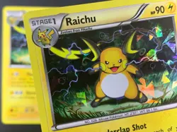 Raichu 49/162 Rare Breakthrough Rare Pokemon Card 2015 NonHolo & Holo - Image 3
