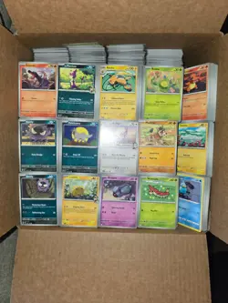 25 LB Pokemon Bulk Lot #1 Huge Box Est 7000 Cards 2023-26 **No Energy/Code** - Image 1