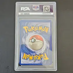 Pokemon Vaporeon Jungle Holo Rare No Symbol PSA 6 #12/64 1999 Nintendo - Image 2