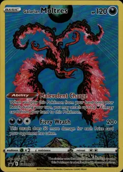 Galarian Moltres - SWSH284 Promo SWSH: Sword & Shield Promo Cards SWSH284 NM - Image 1