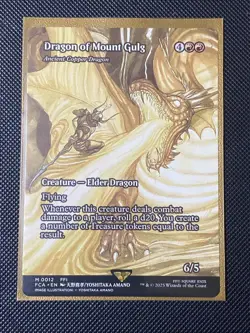 Dragon of Mount Gulg (Ancient Copper Dragon) Magic: The Gathering - Image 1