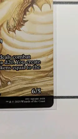 Ancient Copper Dragon MTG Dragon Of Mount Gulg NM Final Fantasy Through the Ages - Image 5