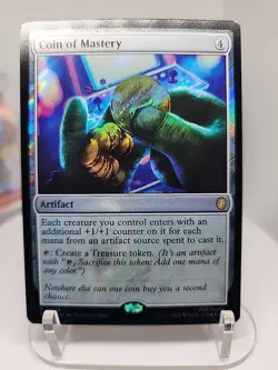 Coin of Mastery - Read Description (Surge Foil) Teenage Mutant Ninja Turtles - Image 1