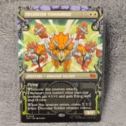 Triceraton Commander (Showcase) Teenage Mutant Ninja Turtles Foil - Image 1