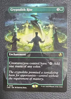 MTG Cryptolith Rite Borderless 0316 Innistrad Remastered NM Magic Card - Image 1
