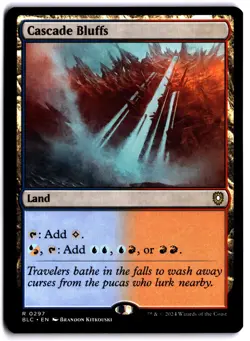 Cascade Bluffs NM BLC Commander: Bloomburrow MTG - Image 1