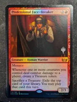 Professional Face-Breaker - Foil Promo Pack - Streets of New Capenna (MTG) - Image 1