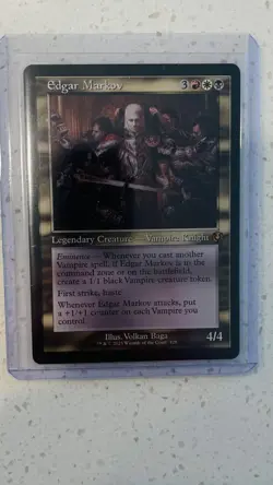 Edgar Markov Retro Frame INR #428 MTG Innistrad Remastered Vampire Commander - Image 2