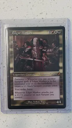 Edgar Markov Retro Frame INR #428 MTG Innistrad Remastered Vampire Commander - Image 4