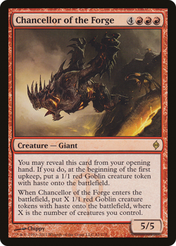 Chancellor of the Forge #81 (Foil) (MP) New Phyrexia NPH Magic MTG - Image 1
