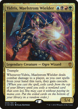 Yidris, Maelstrom Wielder #50 (Foil) (MP) Commander 2016 C16 Magic MTG - Image 1