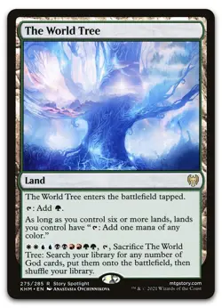 The World Tree #275 (LP) Kaldheim KHM Magic MTG - Image 1