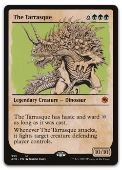 The Tarrasque (Showcase) #333 (NM) Forgotten Realms AFR Magic MTG - Image 1