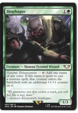 Biophagus 87 MTG 40K NM - Image 1