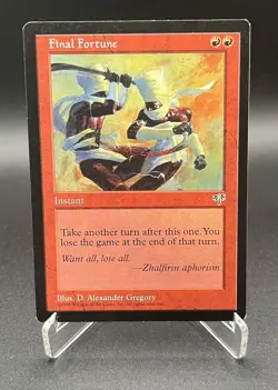 Final Fortune Mirage Regular Non Foil MTG Magic The Gathering - LP - Image 1