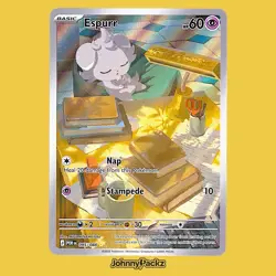 Espurr 095/088 - 2026 Perfect Order Illustration Rare Holo - Pokemon NM - Image 1