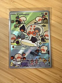 Pokemon TCG Clobbopus 207/191 Surging Sparks Illustration Rare Card - Image 1