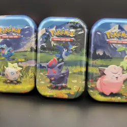 Pokemon Ascended Heroes Mini Tin x5 Sealed Full Art Set - Image 2