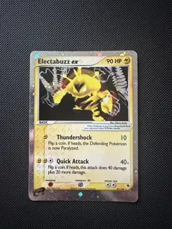 Electabuzz ex 97/109 EX Ruby & Sapphire Holo 2003 Ultra Rare - MP Pokemon - Image 1