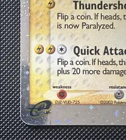 Electabuzz ex 97/109 EX Ruby & Sapphire Holo 2003 Ultra Rare - MP Pokemon - Image 5