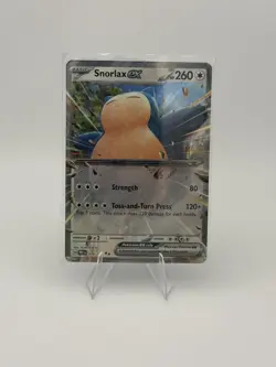 Pokemon TCG Snorlax EX 076/131 Prismatic Evolutions Holo Double Rare 260 HP - Image 1